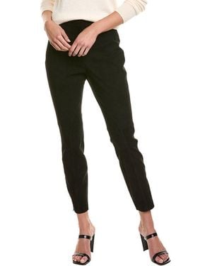 Lafayette 148 New York Leonard Lambskin Legging - Black