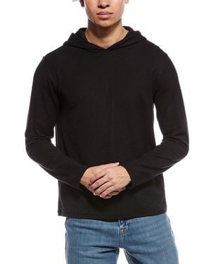 Vince Pique Hoodie - Black