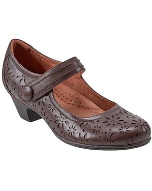 Rockport Alesia Leather Pump - Brown
