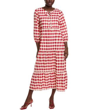 IPPONELLI Tiered Midi Dress