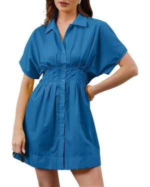 Kayla Paris Mini Dress - Blue