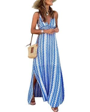 FLORIDA CLOTHING Maxi Dress - Blue
