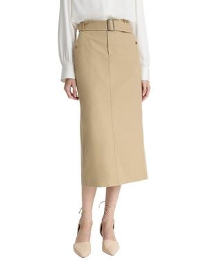 Vince Pencil Skirt - Natural