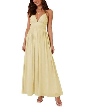 ENJOY PETRA Midi Dress - Yellow