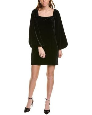 Traffic People Dolce Velvet Mini Dress - Black