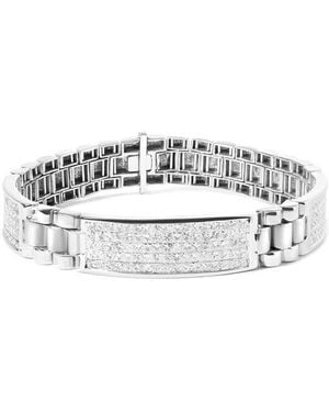 Haus of Brilliance 14K 12.02 Ct. Tw. Diamond Tennis Bracelets - White