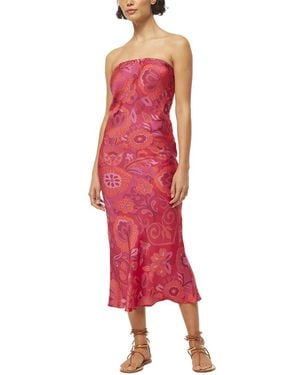 MISA Los Angles Thara Dress - Red