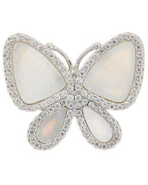 Juvell 18K Plated Cz Ring - White