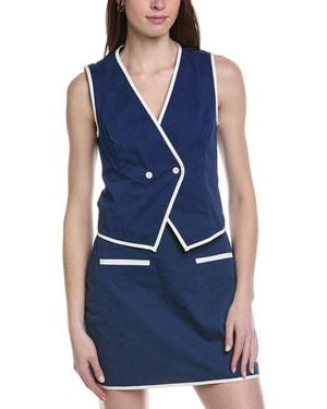 Lost + Wander Sailor's Voyage Vest Top - Blue