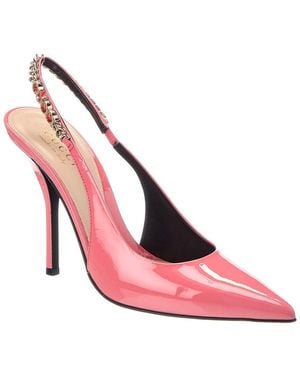 Gucci Signoria Patent Slingback Pump - Pink