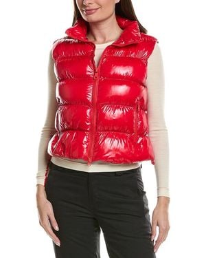 Jourden Nell Puffer Vest - Red