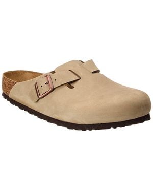 Birkenstock Boston Oiled Leather Clog - White