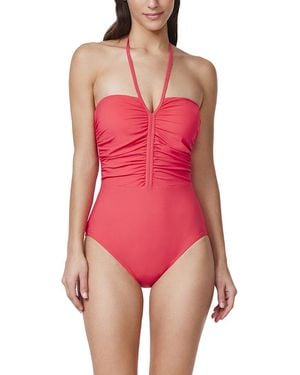 Gottex Bandeau One Piece - Red
