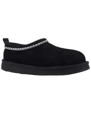 Australia Luxe Outback Braid Sheepskin Slipper - Black