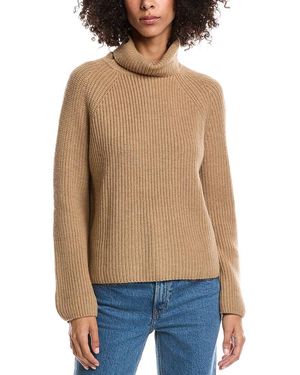 Forte Luxe Wool & Cashmere-Blend Turtleneck Sweater - Blue