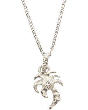Palm Angels Palm Necklace - Metallic