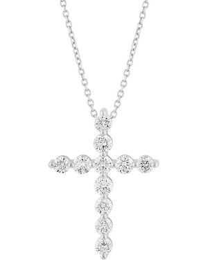 Effy Fine Jewelry 14K 1.07 Ct. Tw. Lab-Grown Diamond Necklace - White