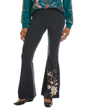 Johnny Was Bee Active High-Waist Flare Legging - Blue