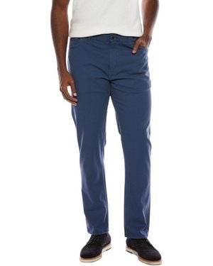 Isaia Slim Straight Pant - Blue