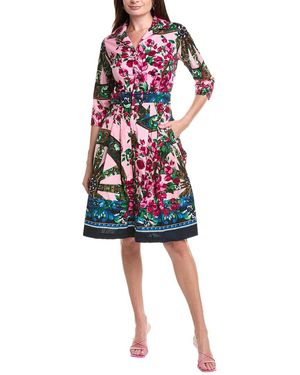 Samantha Sung Audrey 3 Shirtdress - Red