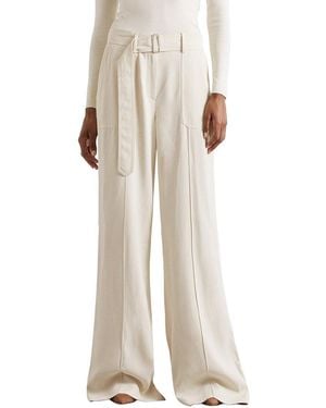 Reiss Iris Formal Trouser - Natural