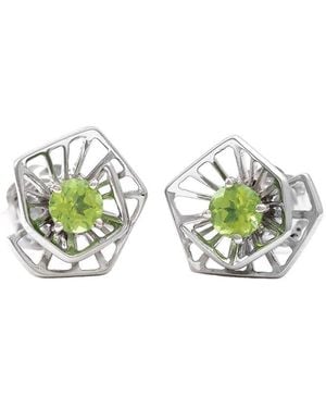 Gemstones 0.58 Ct. Tw. Peridot Earrings - Green