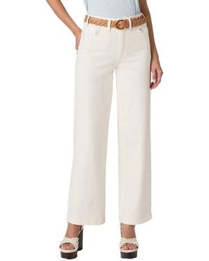 PAIGE Anessa Tonal Ecru Jean - White