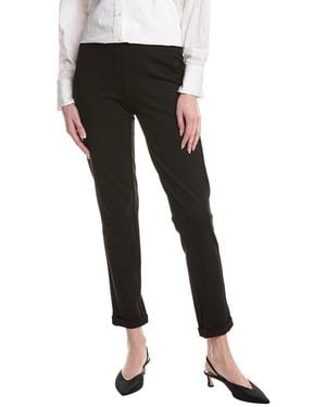 Joseph Ribkoff Crepe Wide Leg Pant - Black