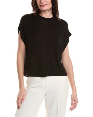 Vince Camuto Dropped-shoulder Top - Black