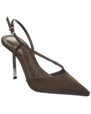 SCHUTZ SHOES Alira High Stiletto Pump - Metallic