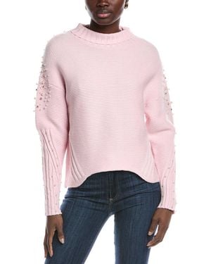 Gracia Beaded Jumper - Pink