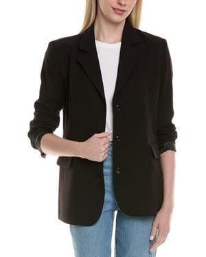Chaser Brand Stretch Suiting Chalette Jacket - Black