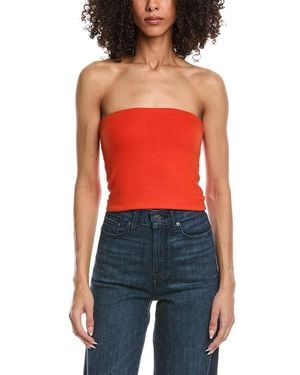 Leset Lauren Bandeau Top - Red