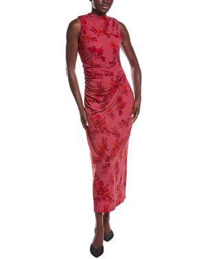 dress the population green lace aurora Aurora Sky Off-Shoulder Tie Maxi Dress Sage– Selfie Leslie main image 0