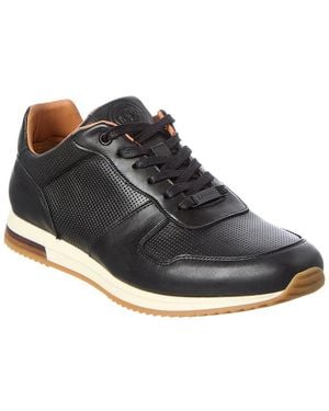 Dune Leather Sneaker - Black