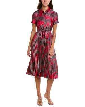 Tahari Midi Dress - Red