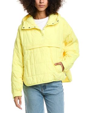 Free People Pippa Packable Pullover - Yellow