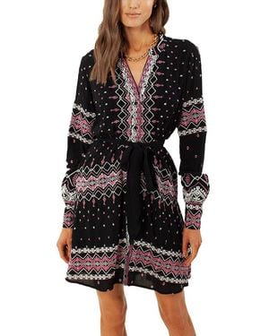 Hale Bob Mini Dress - Black