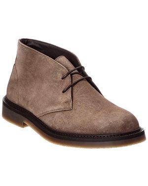 M by Bruno Magli Mabelton Suede Chukka Boot - Brown