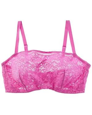 Wolford Straight Laced Bralette - Pink