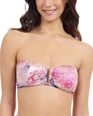 Gottex Karma Bandeau Top - Pink