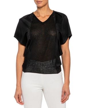 Santorelli Knit Top - Black