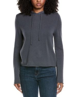 Vince Wool & Cashmere-Blend Hoodie - Gray