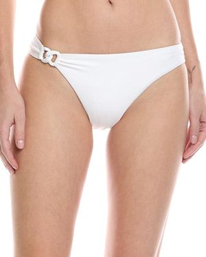 Vitamin A Luxe Link Bikini Bottom - White