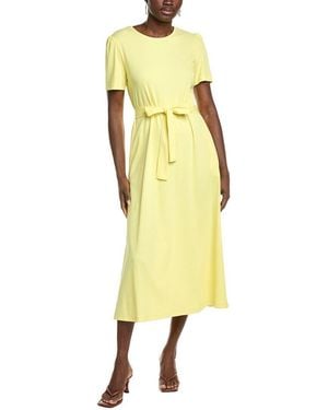 Kathleen Maeve Puff Sleeve T-Shirtdress - Yellow