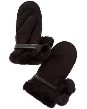 Surell Accessories Mittens - Black