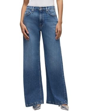 Hudson Jeans Jodie Loose Fit Wide Leg Jean - Blue
