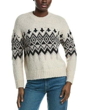 Design History Fair Isle Wool & Alpaca-Blend Jumper - Grey