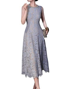 BURRYCO Brc By Midi Dress - Blue