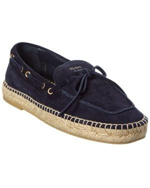 Prada Suede Loafer - Blue